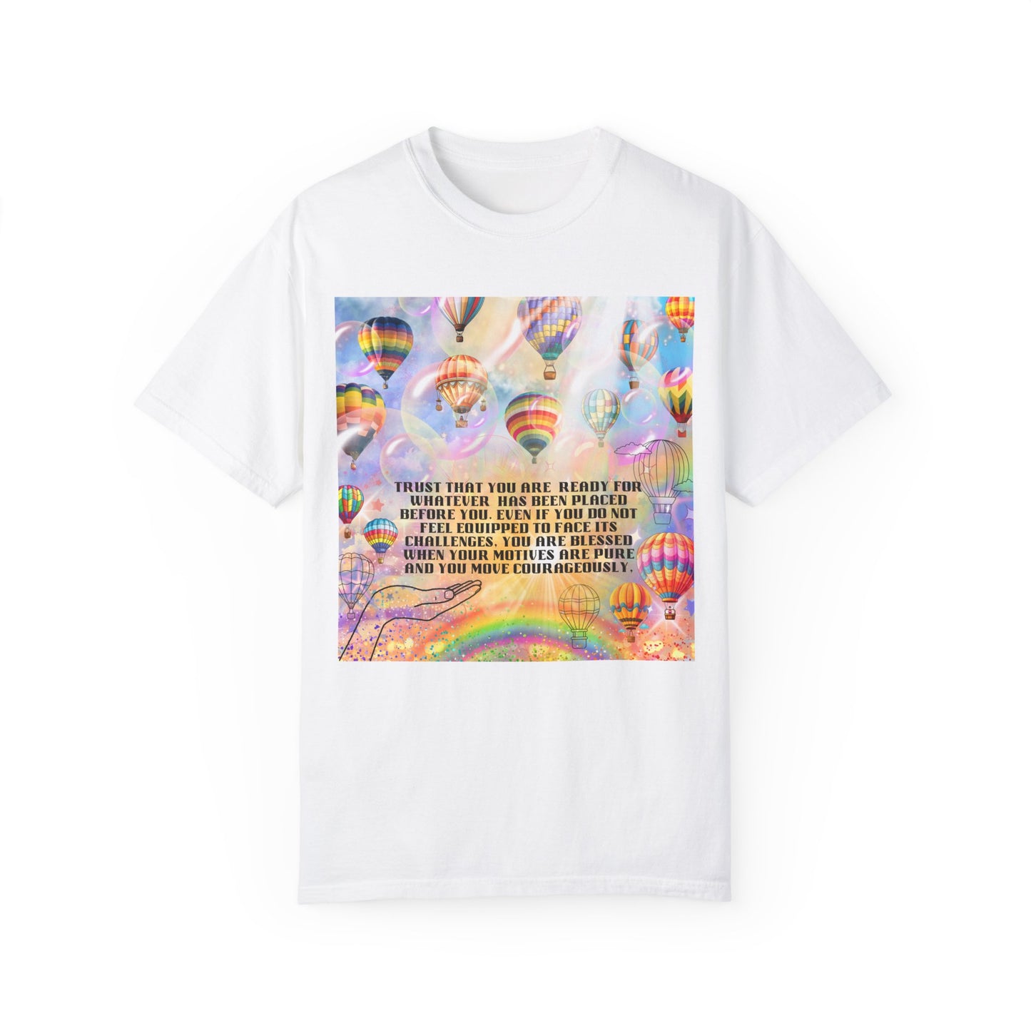 Trust That You Are Ready Unisex Garment-Dyed T-shirt