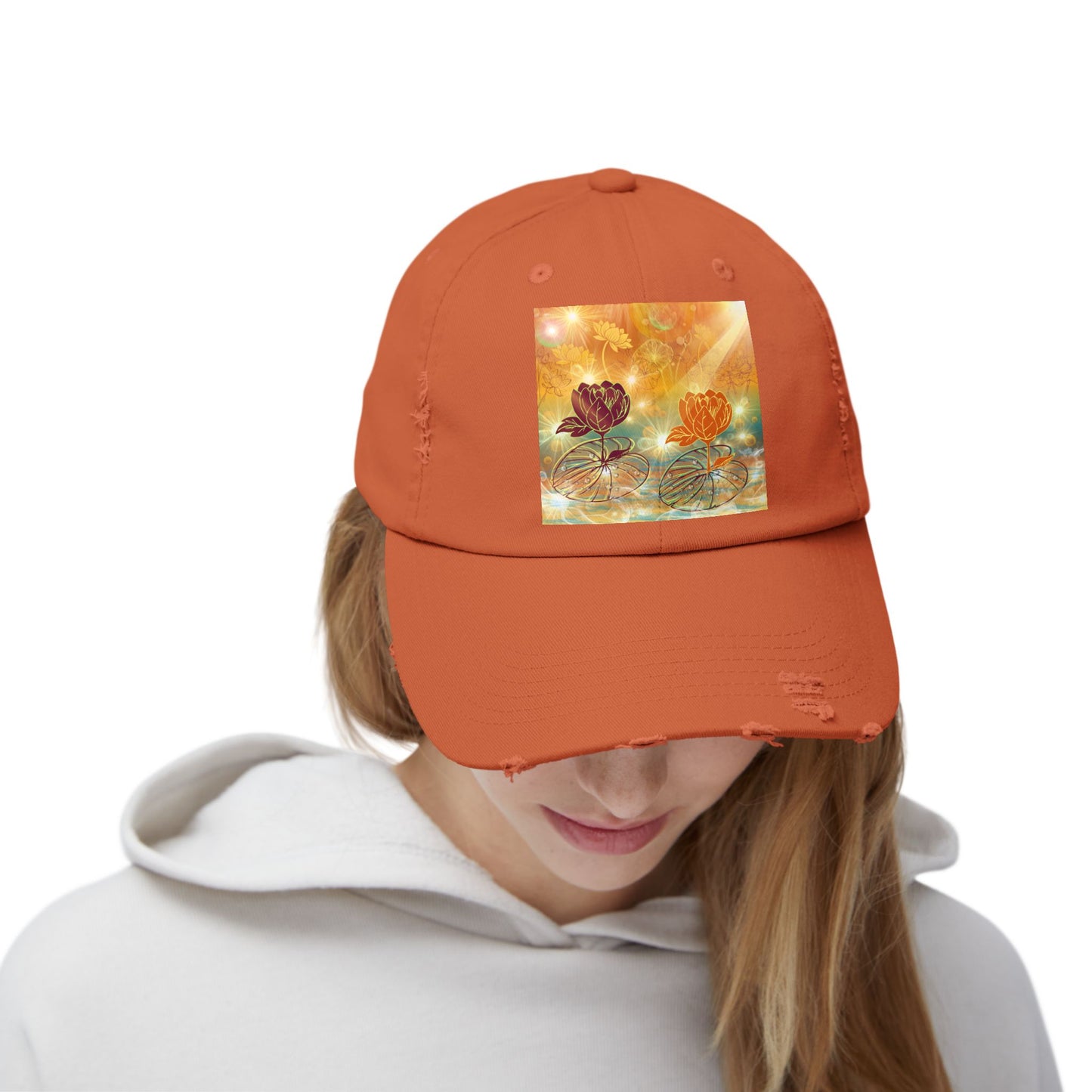 Morning Dew - Unisex Distressed Cap