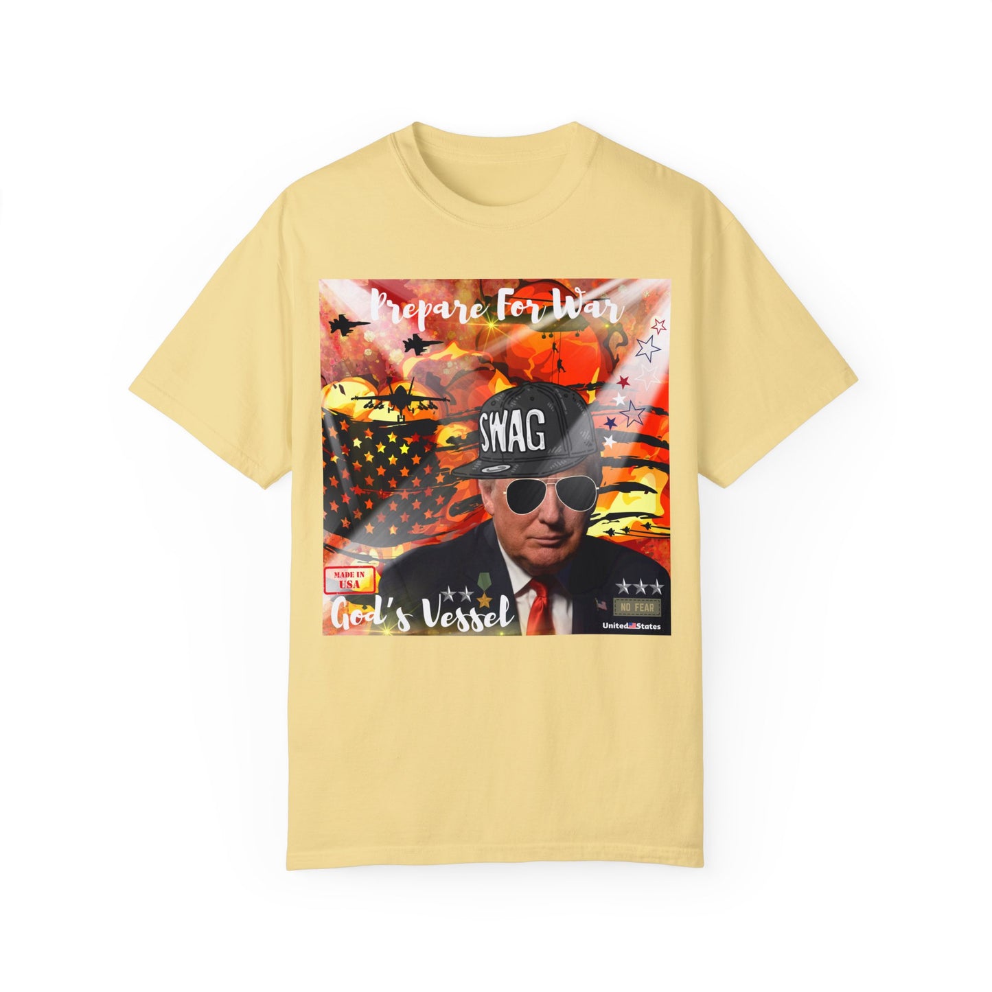 God's Vessel Unisex Garment-Dyed T-shirt