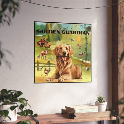 Golden Guardian Fine Art Posters