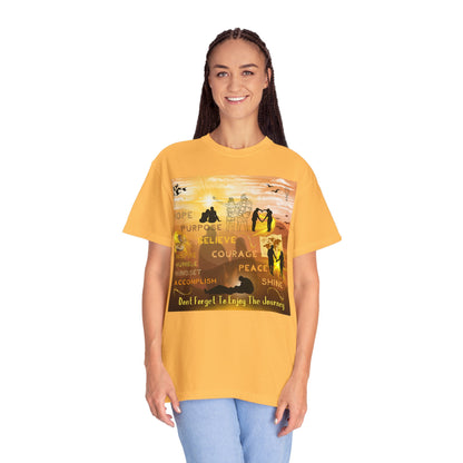 Enjoy The Journey Unisex Garment-Dyed T-shirt