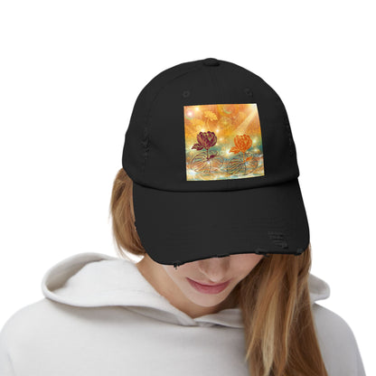 Morning Dew - Unisex Distressed Cap
