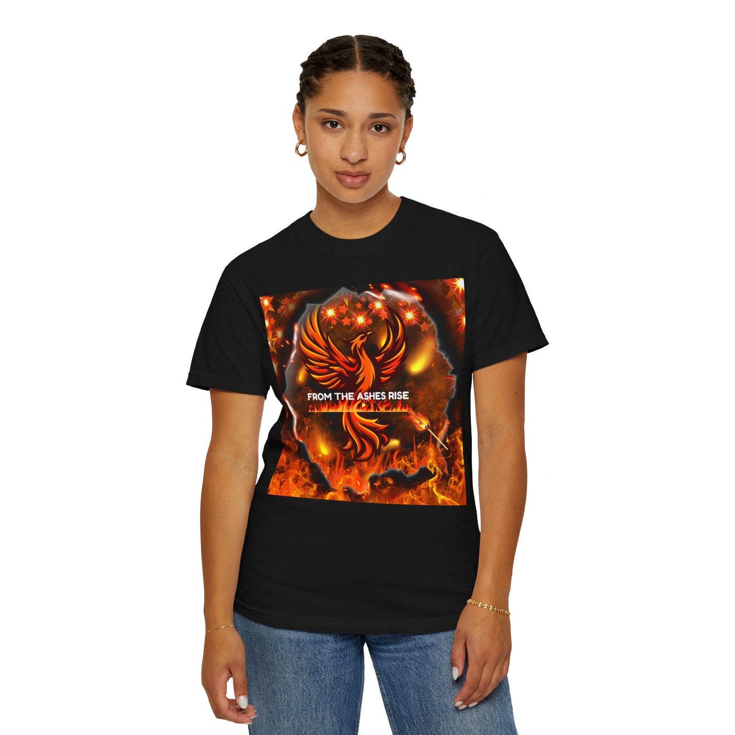 From The Ashes Rise Unisex Garment-Dyed T-shirt