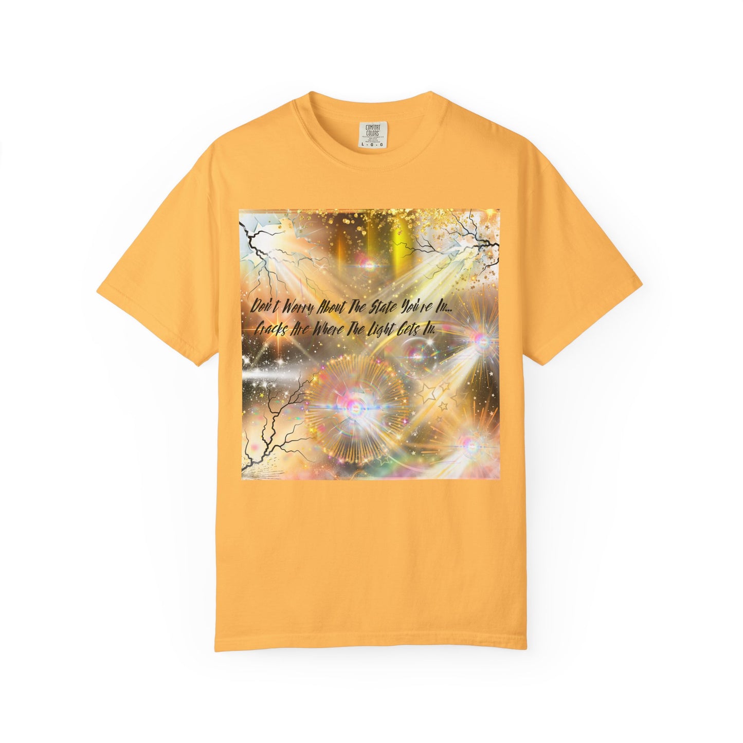 Don't Worry Unisex Garment-Dyed T-shirt