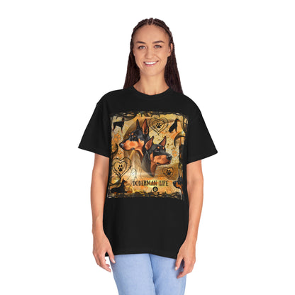 Doberman Life Unisex Garment-Dyed T-shirt