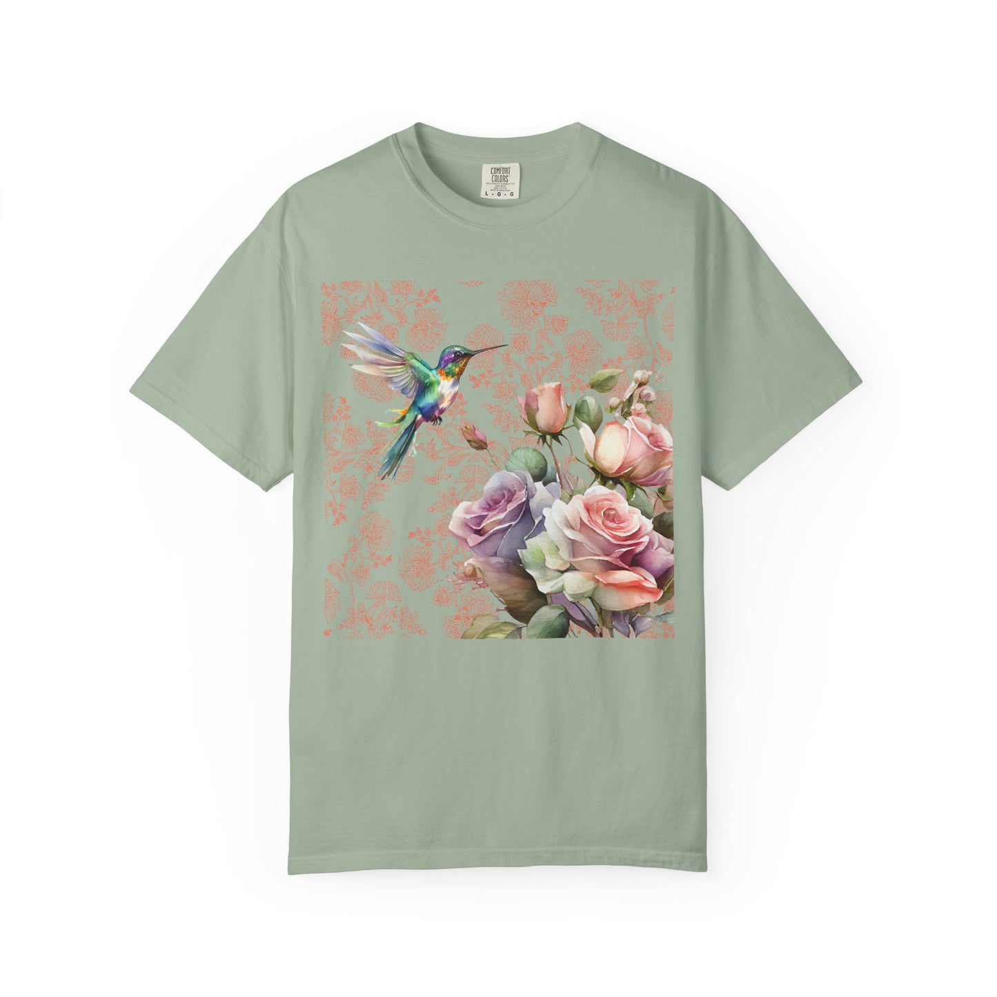 Hummingbird 1 Unisex Garment-Dyed T-shirt