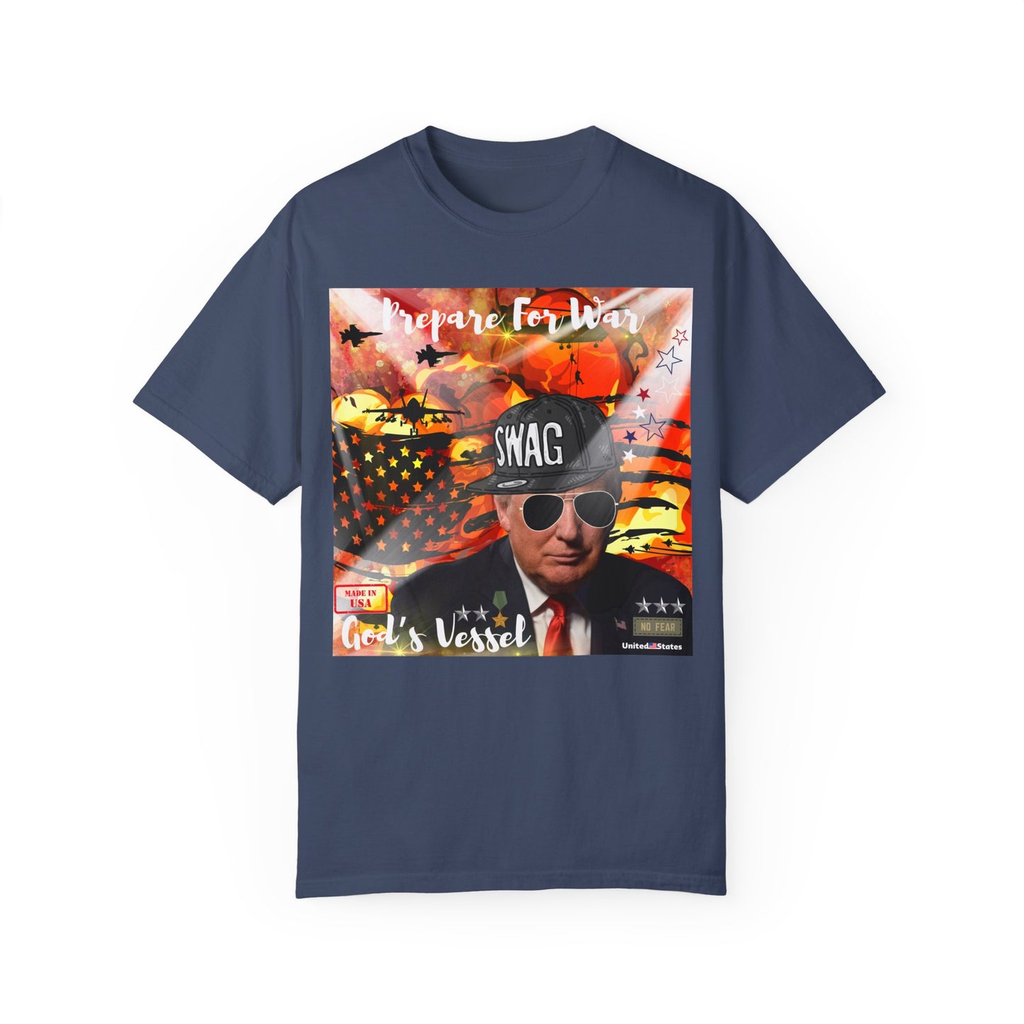 God's Vessel Unisex Garment-Dyed T-shirt