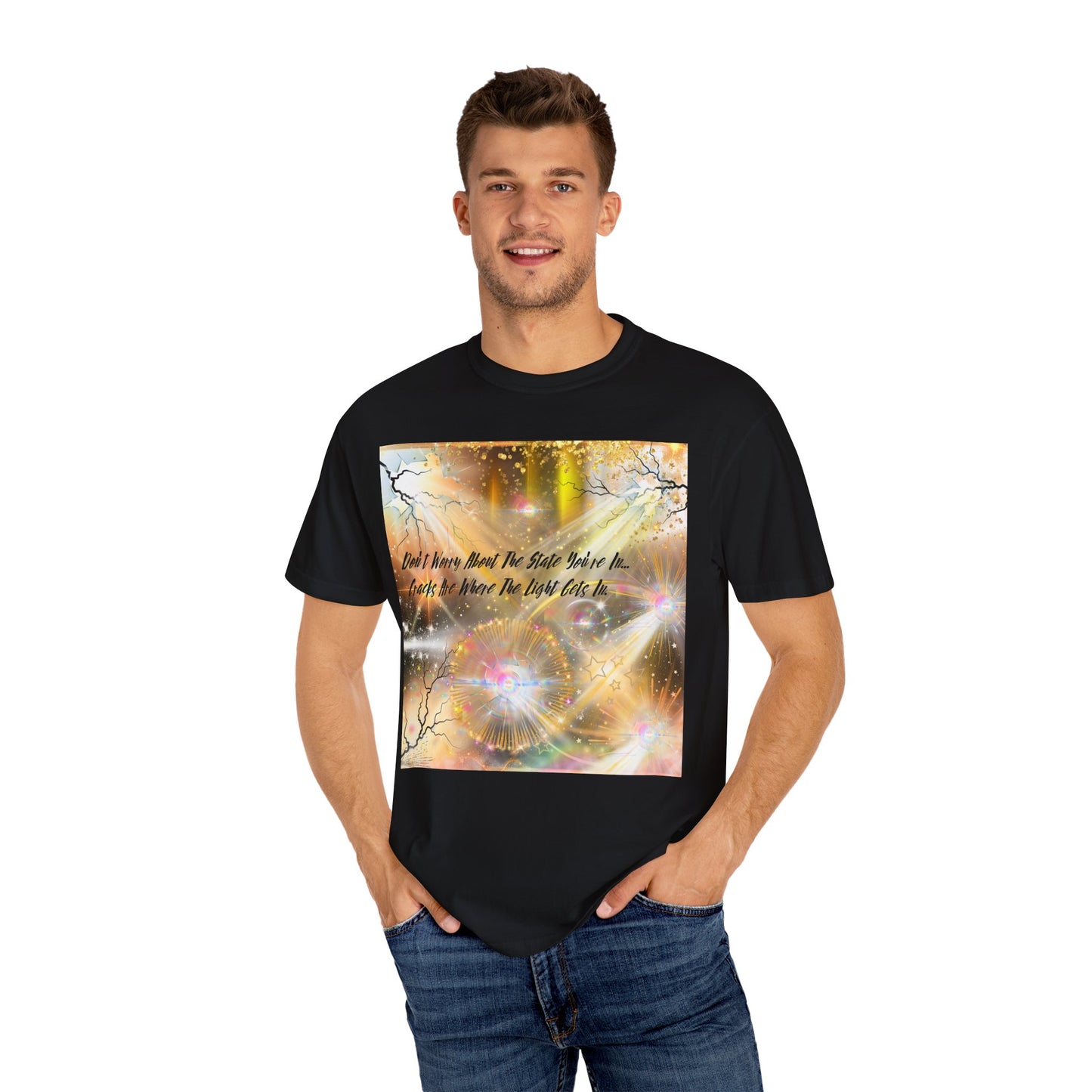 Don't Worry Unisex Garment-Dyed T-shirt