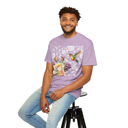Hummingbird 2 Unisex Garment-Dyed T-shirt