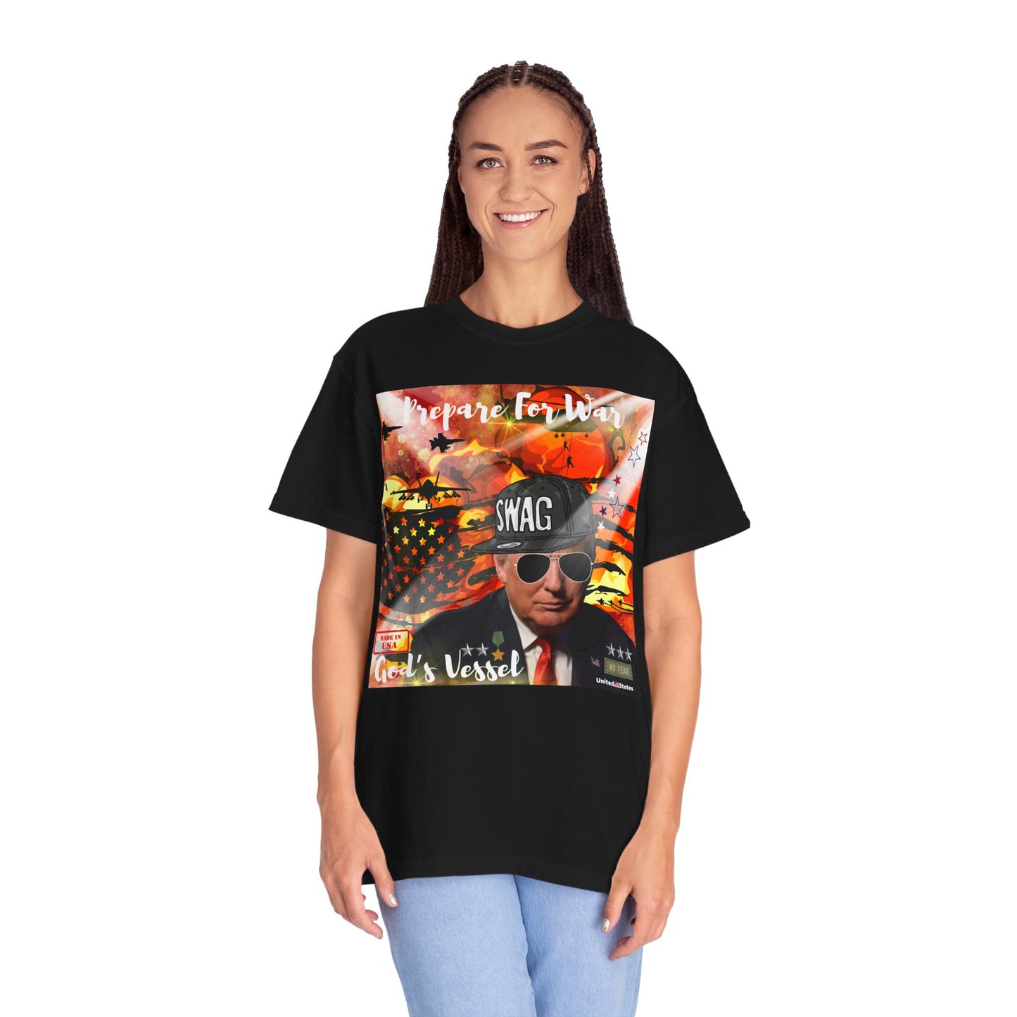 God's Vessel Unisex Garment-Dyed T-shirt