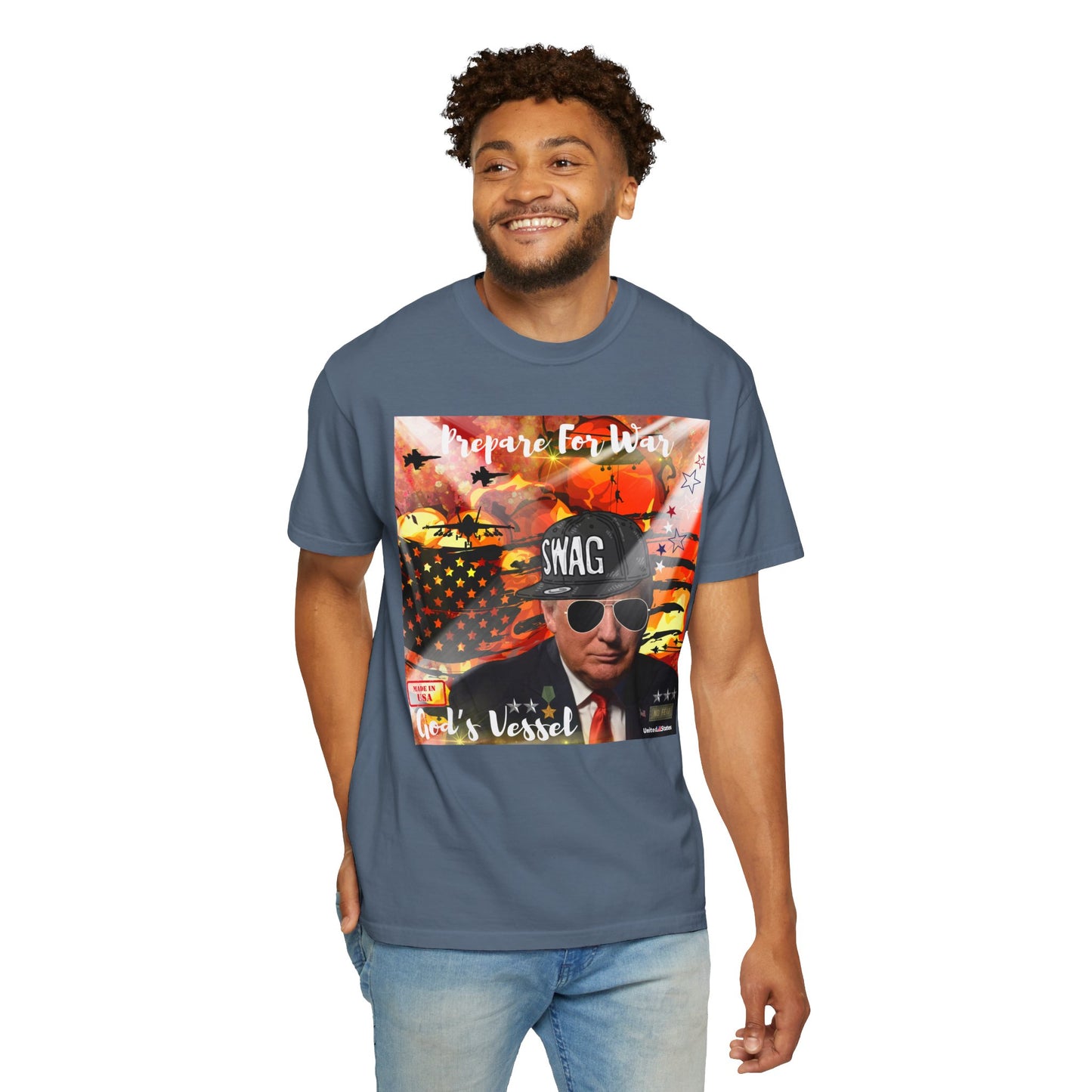 God's Vessel Unisex Garment-Dyed T-shirt