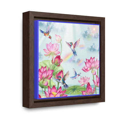 Sipping On Sunshine Gallery Canvas Wraps, Square Frame